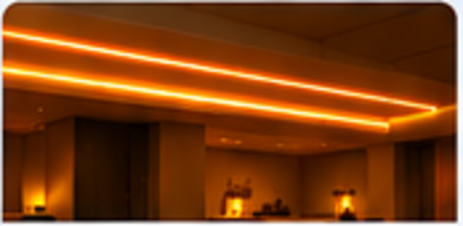 Kaltes LED-Licht mit warmer Filterfolie angenehmer machen